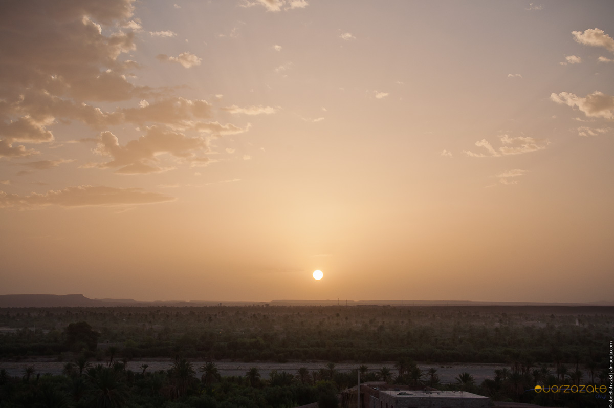 Sunrise Skoura oasis, Ouarzazate