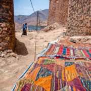 Amazigh carpets , taznakht village
